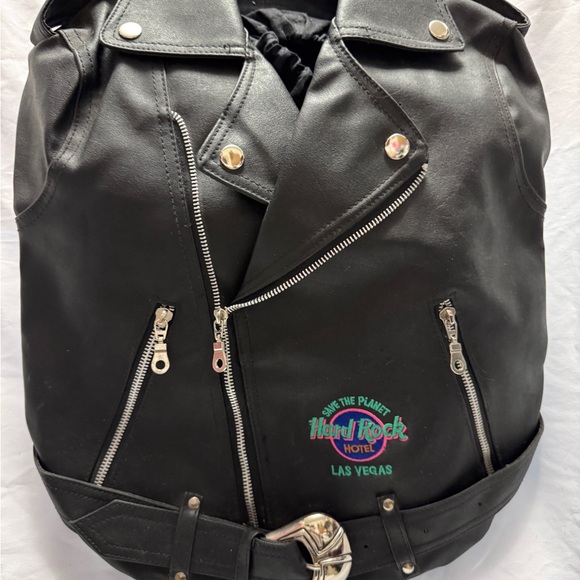 Hard Rock Cafe Black Backpack with Silver Accents main image 14